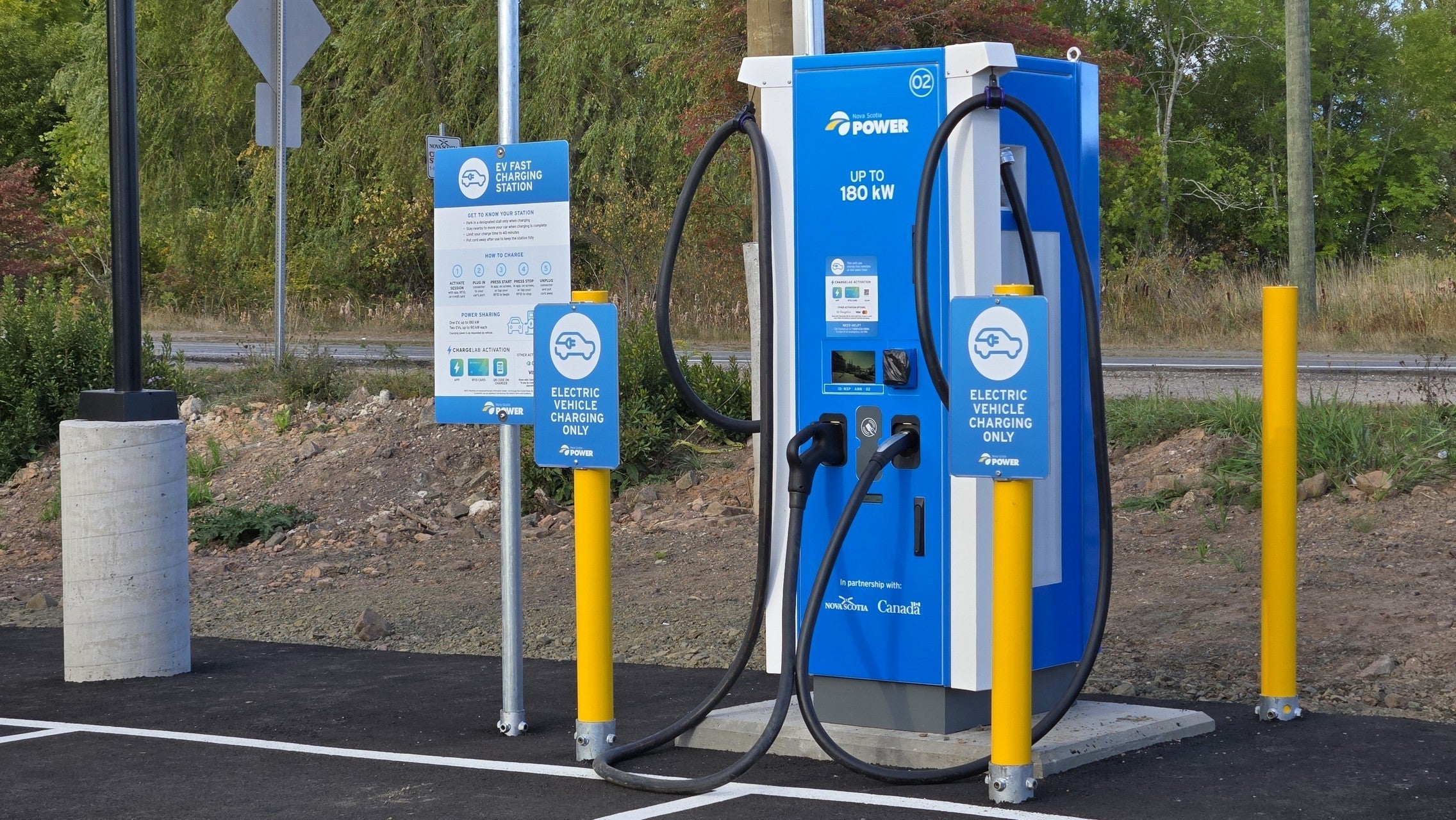 NEW – EV charging nearby!