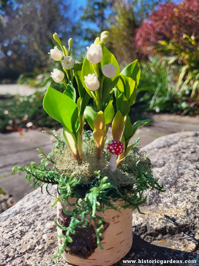 Chaba's Clay Flowers - Lily of the Valley