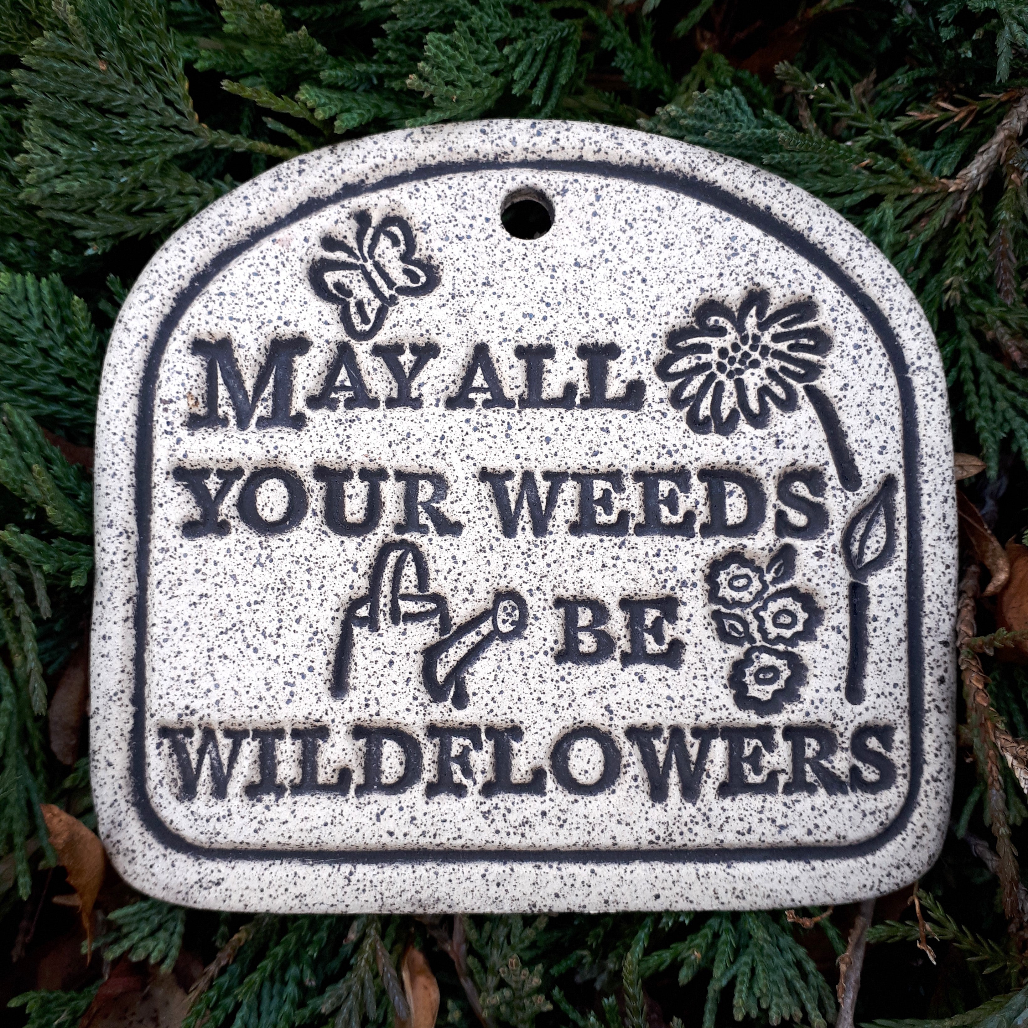Amaranth Stoneware - Garden Plaques