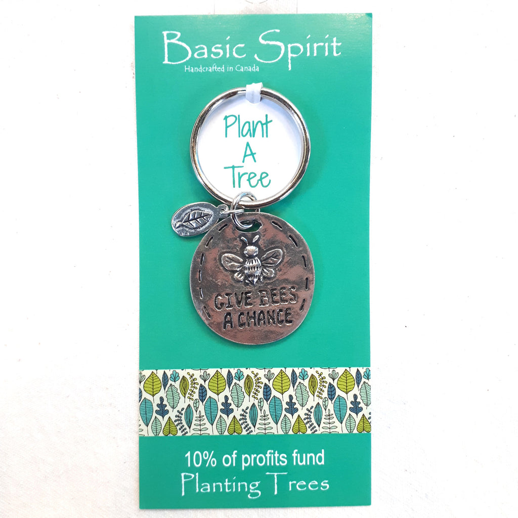 Basic Spirit - Pewter Keychains