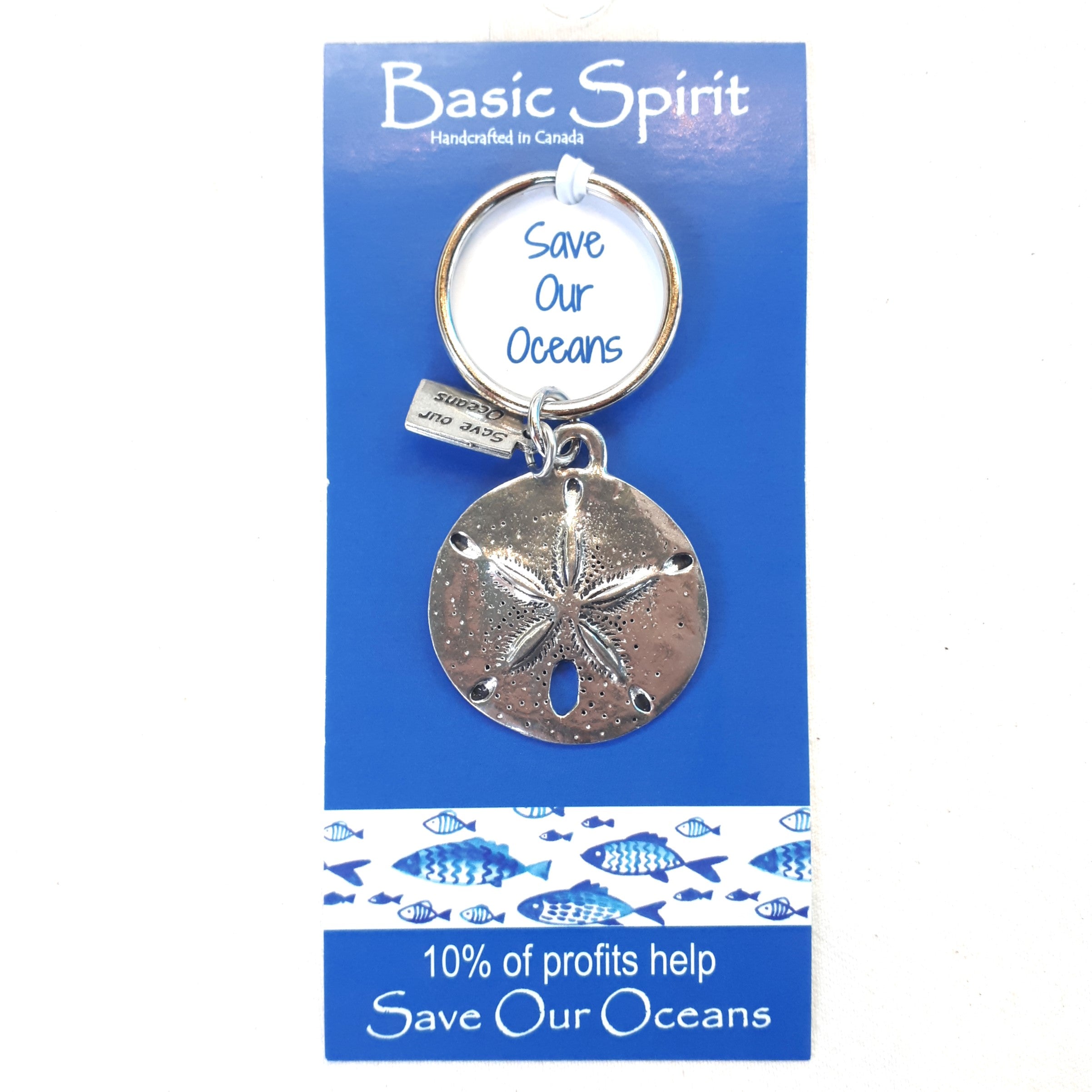 Basic Spirit - Pewter Keychains