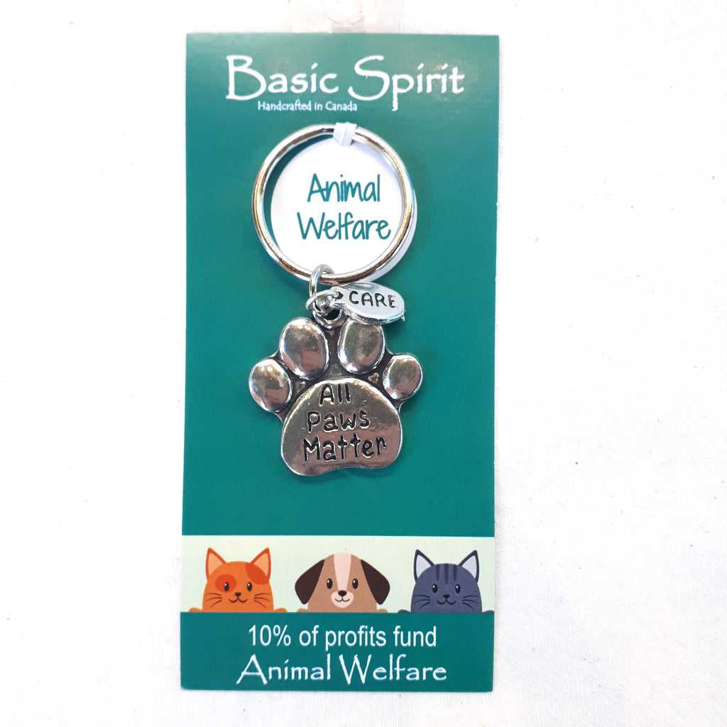 Basic Spirit Basic Spirit - Pewter Keychains – Annapolis Royal Historic Gardens