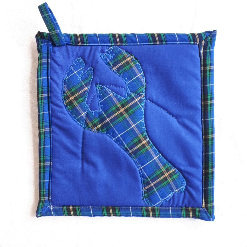 Potholders - Nova Scotia Tartan