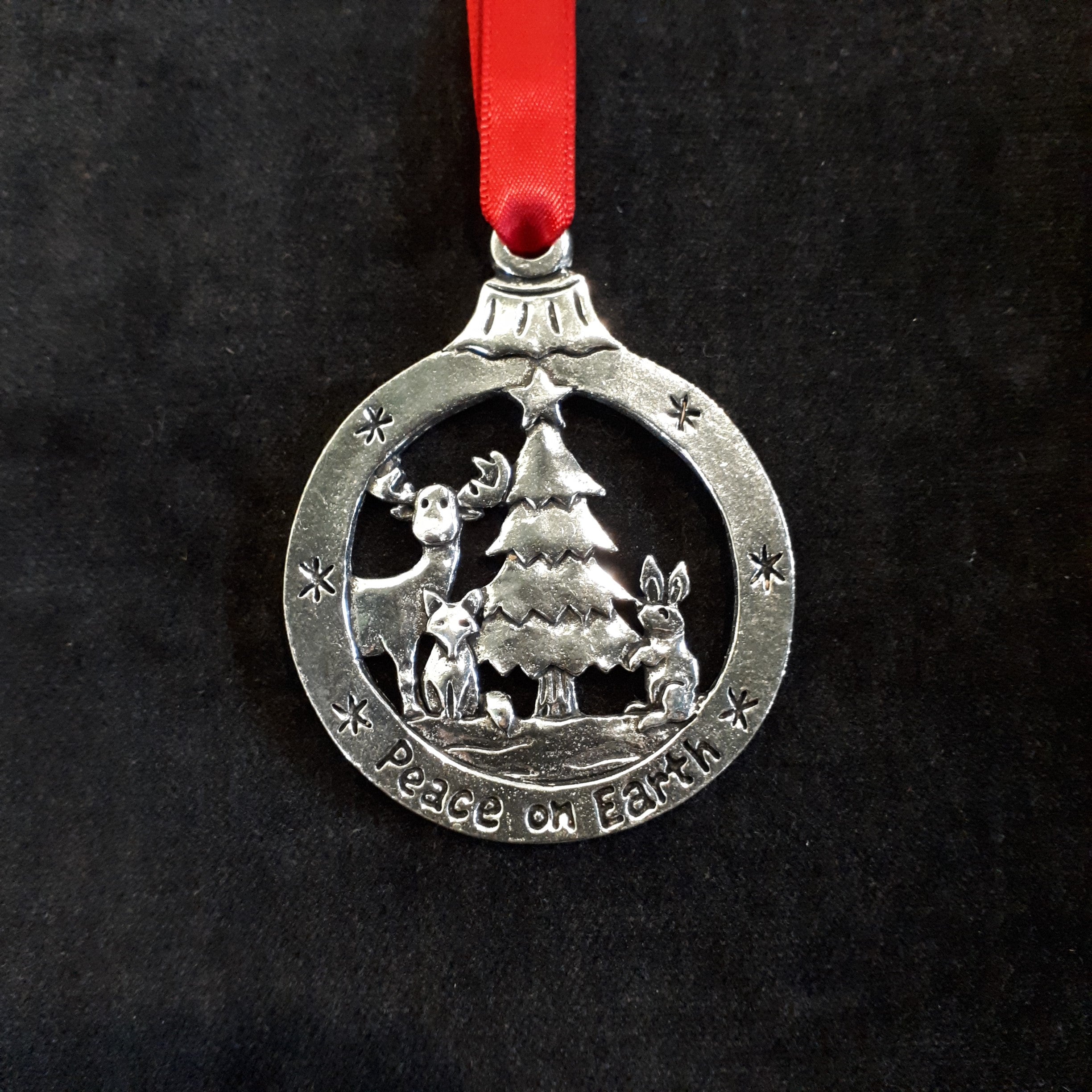 Basic Spirit - Pewter Boxed Ornaments