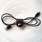 Leather Cord Keepers by Hammerthreads - Pack of 4