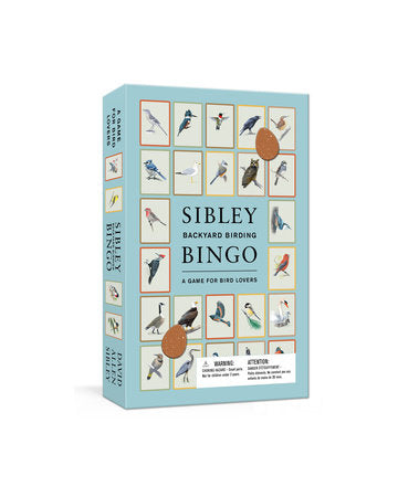 Sibley Backyard Birds Bingo Game
