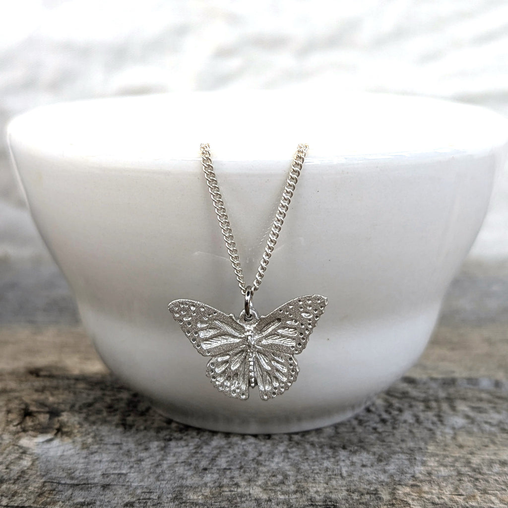 Amos Pewter Jewellery - Butterfly