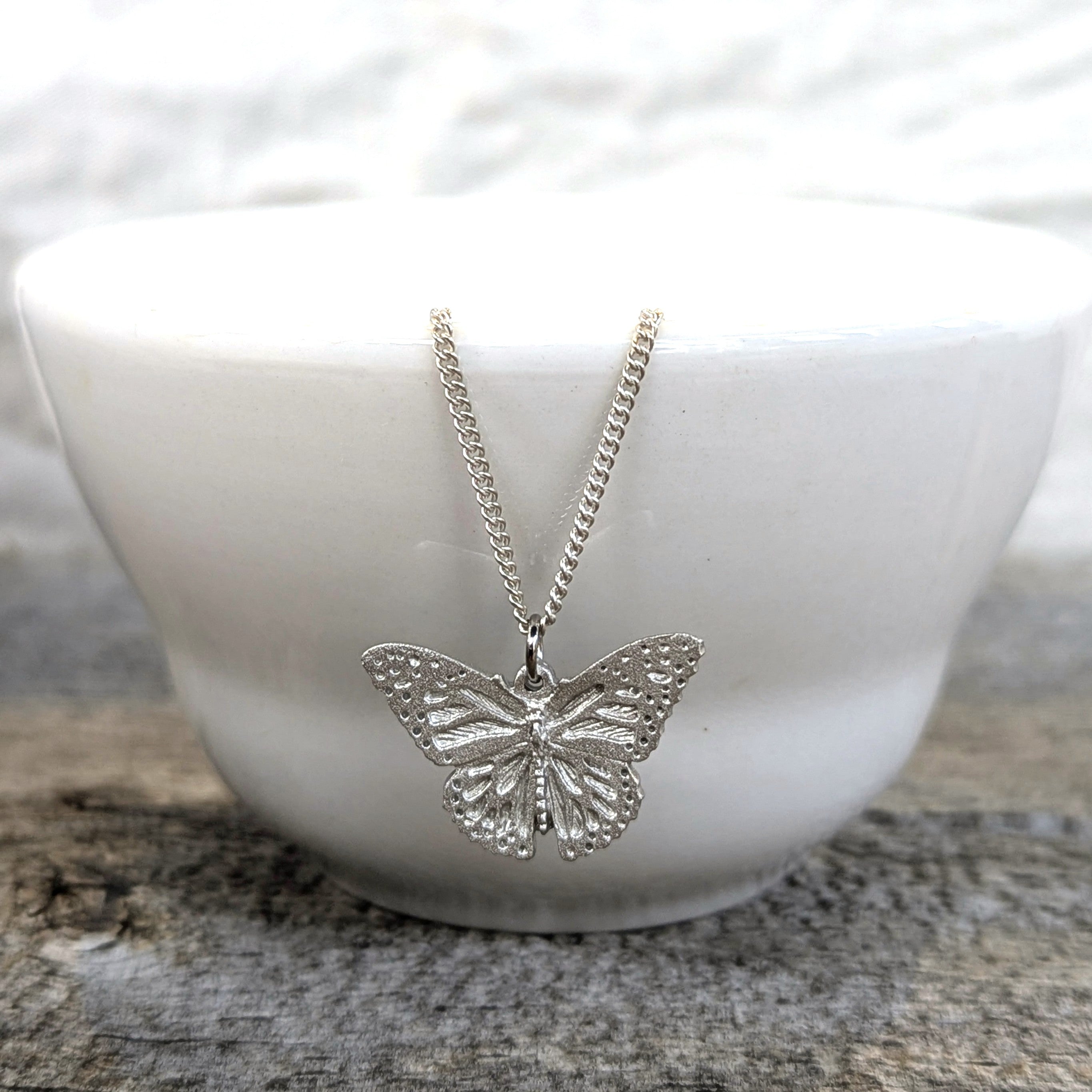 Amos Pewter Jewellery - Butterfly