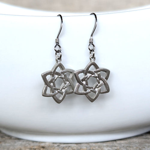 Amos Pewter Jewellery - Celtic Rose