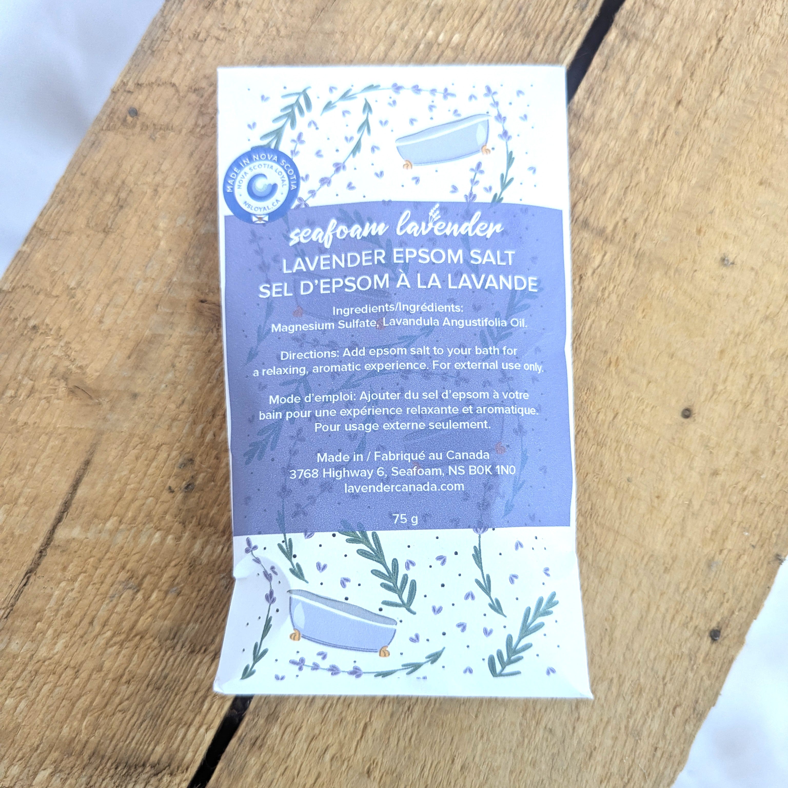 Seafoam Lavender - Epsom Salts