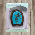 Fairy Door - Fairy Sprite - Blue with Large Fairy