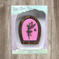 Fairy Door - Fairy Sprite - Pink with Large Fairy