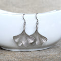 Amos Pewter Jewellery - Ginkgo
