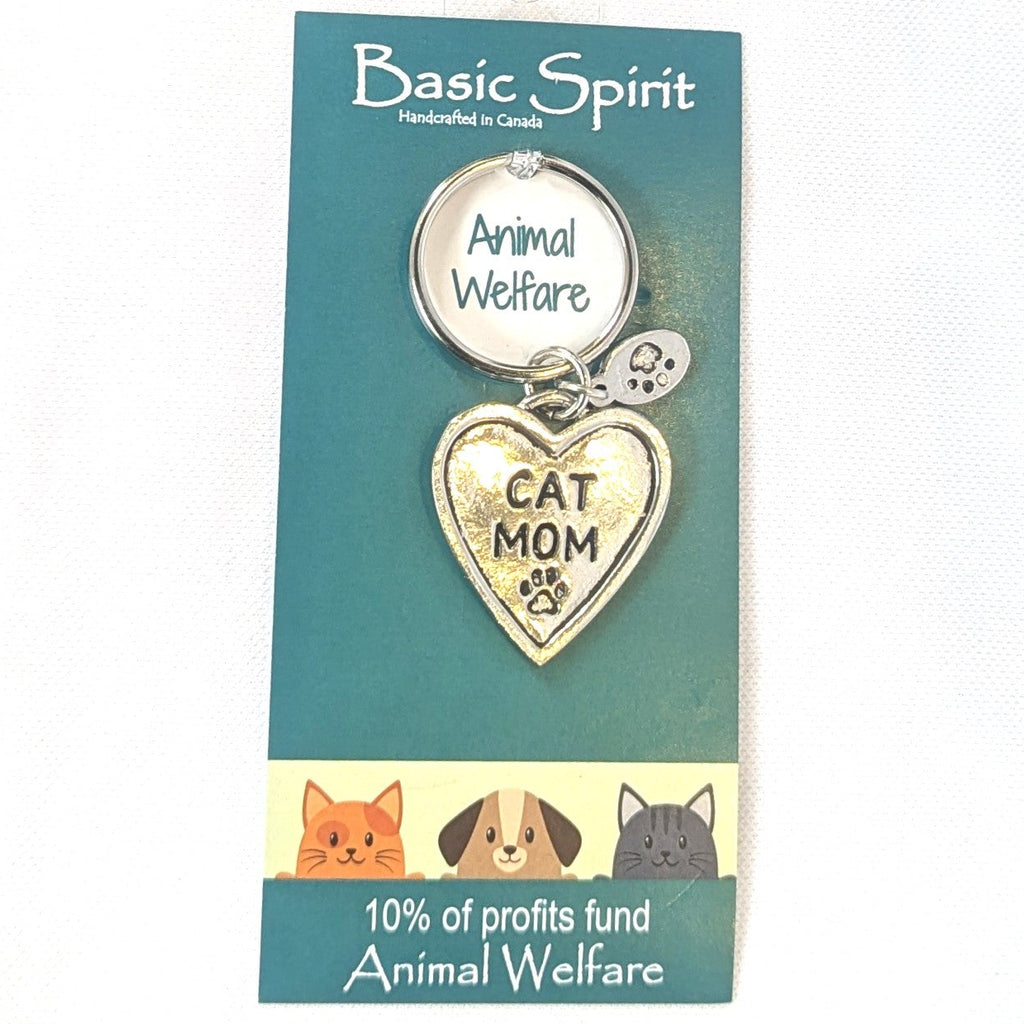 Basic Spirit Basic Spirit - Pewter Keychains – Annapolis Royal Historic Gardens