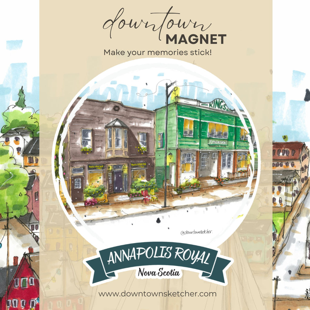 Downtown Sketcher - Magnets