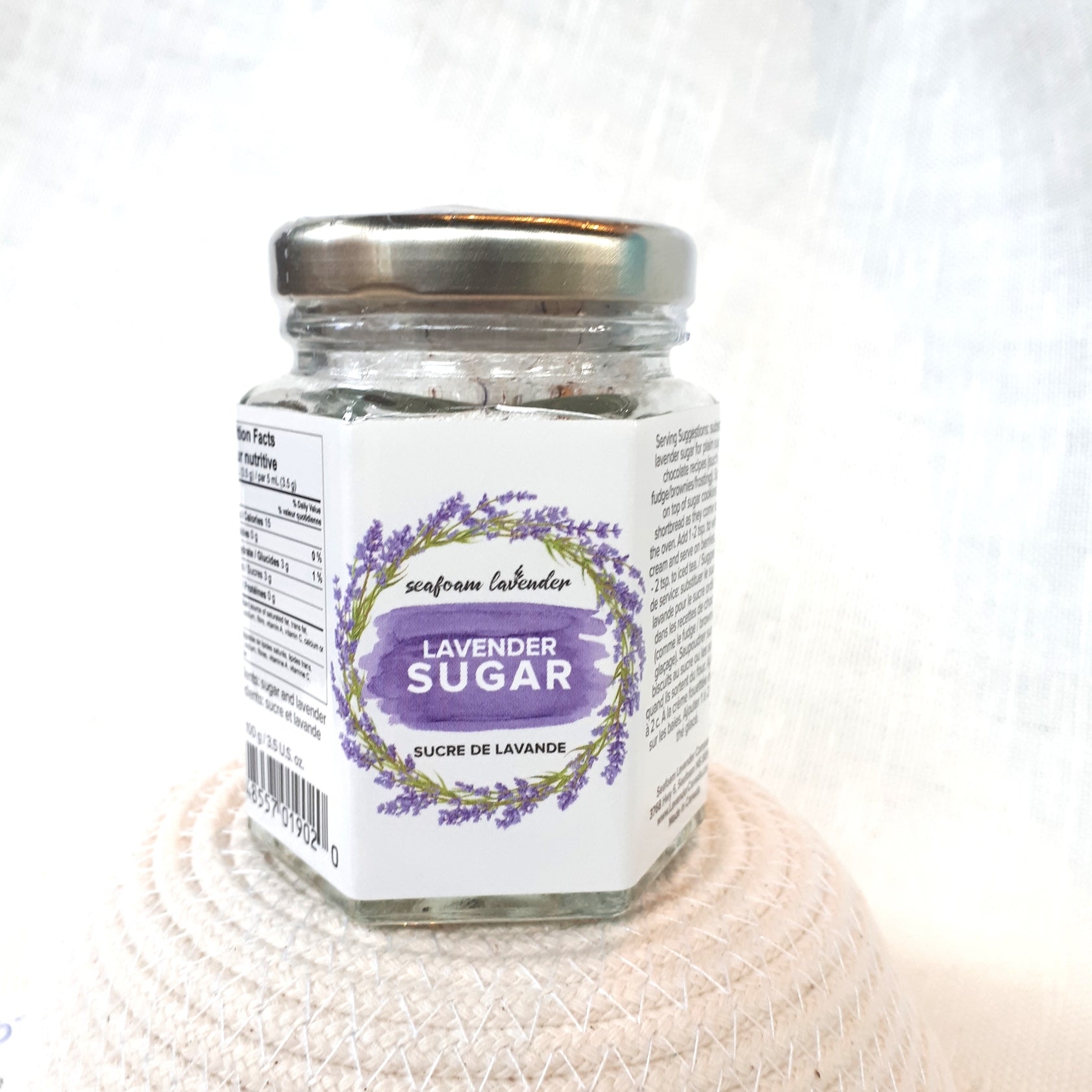Seafoam Lavender Sugar