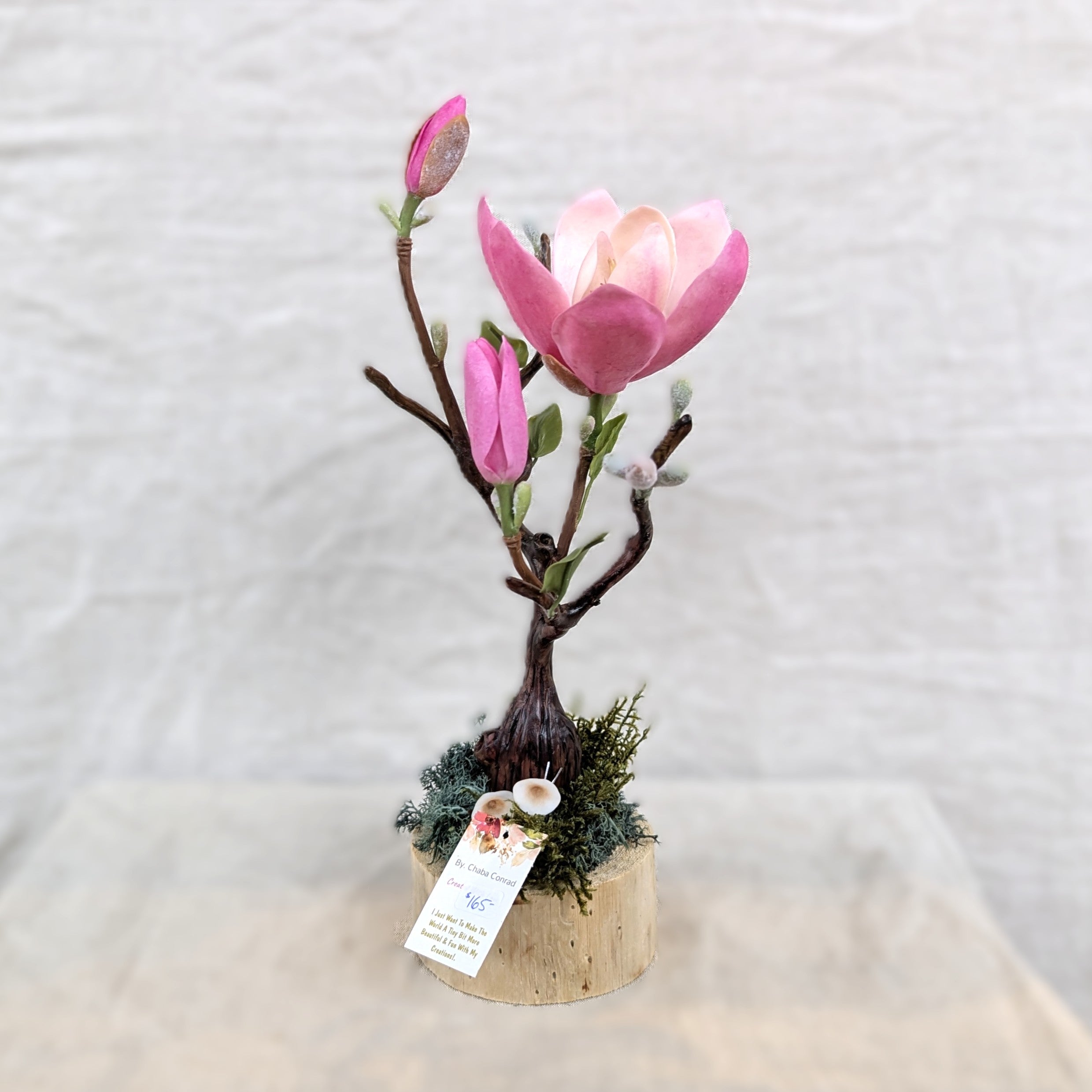 Chaba's Clay Flowers - Magnolia