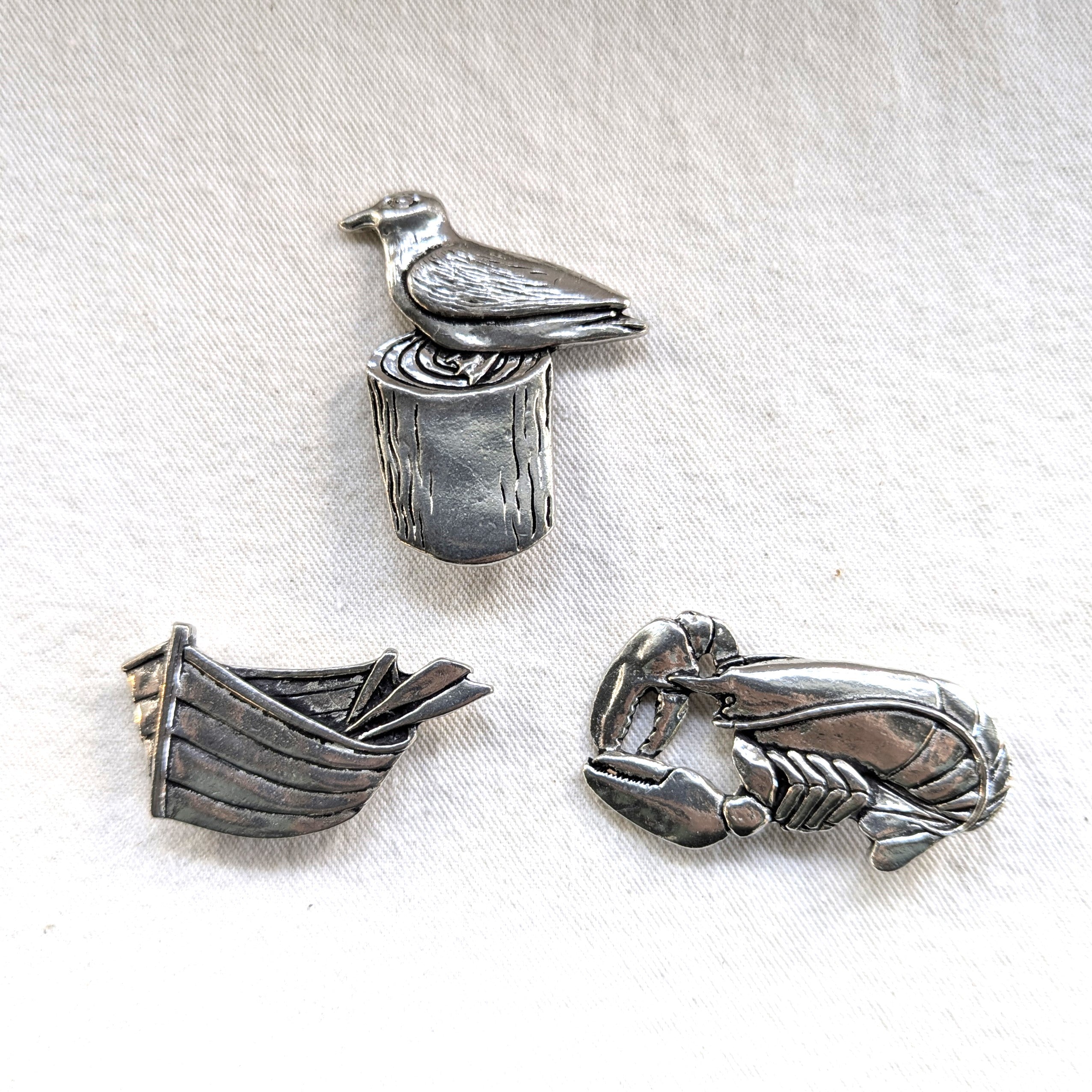 Basic Spirit - Pewter Magnets