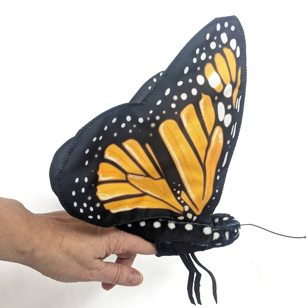Monarch Butterfly Finger Puppet