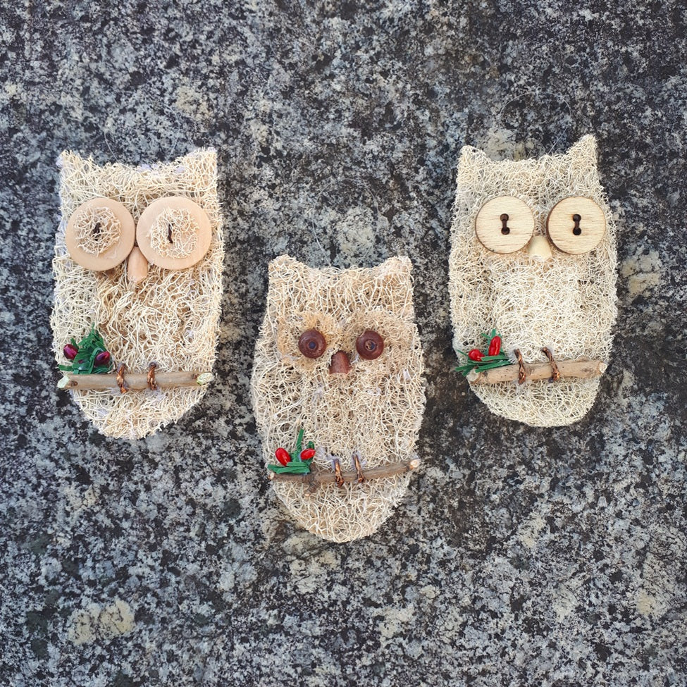 Luffa Ornaments - Assorted