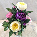 Chaba's Clay Flowers - Roses in Vase