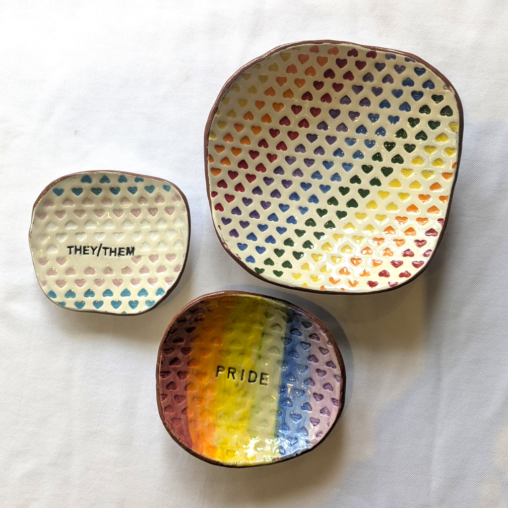 Black Crow Pottery - Trinket Dishes and Plates