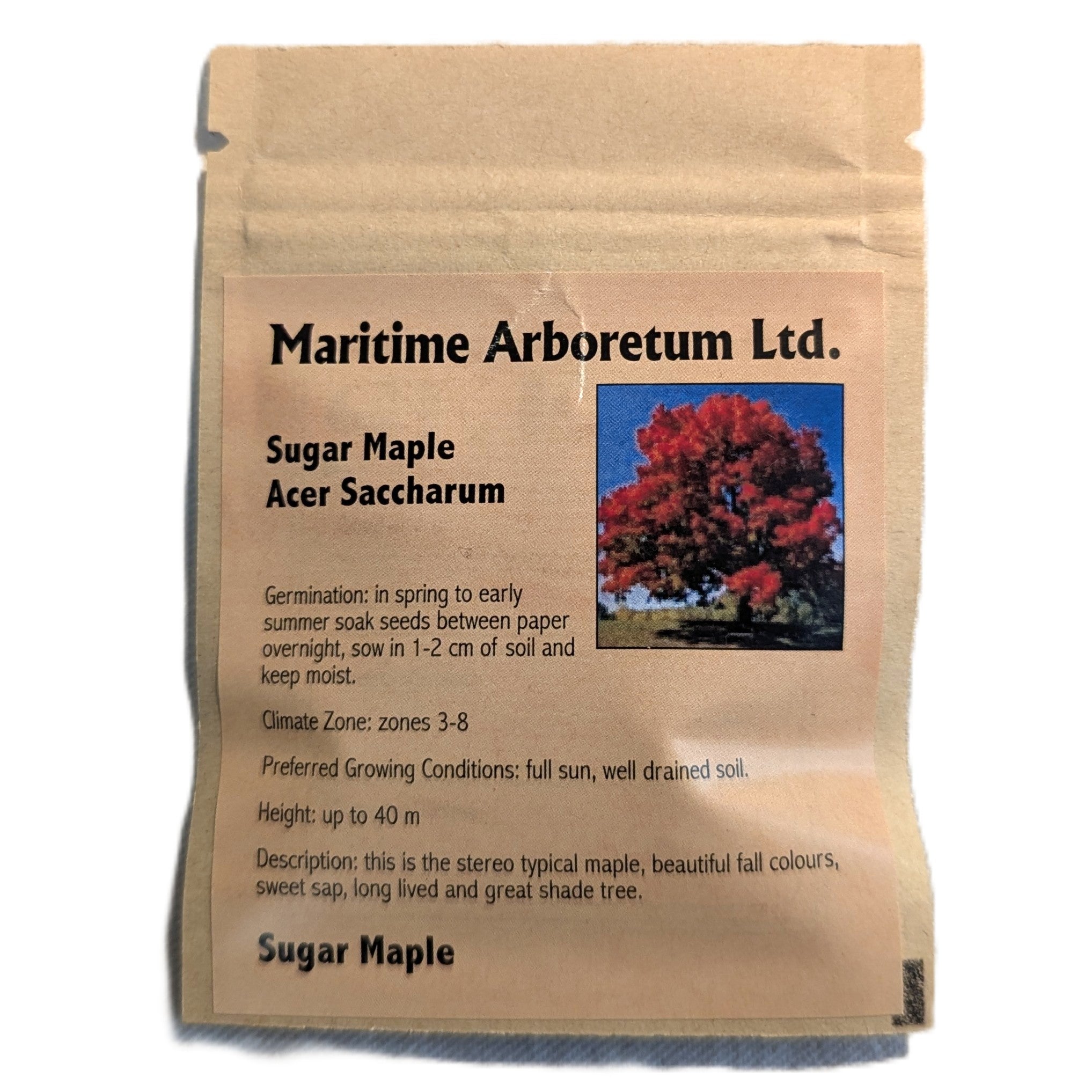 Maritime Arboretum Seeds
