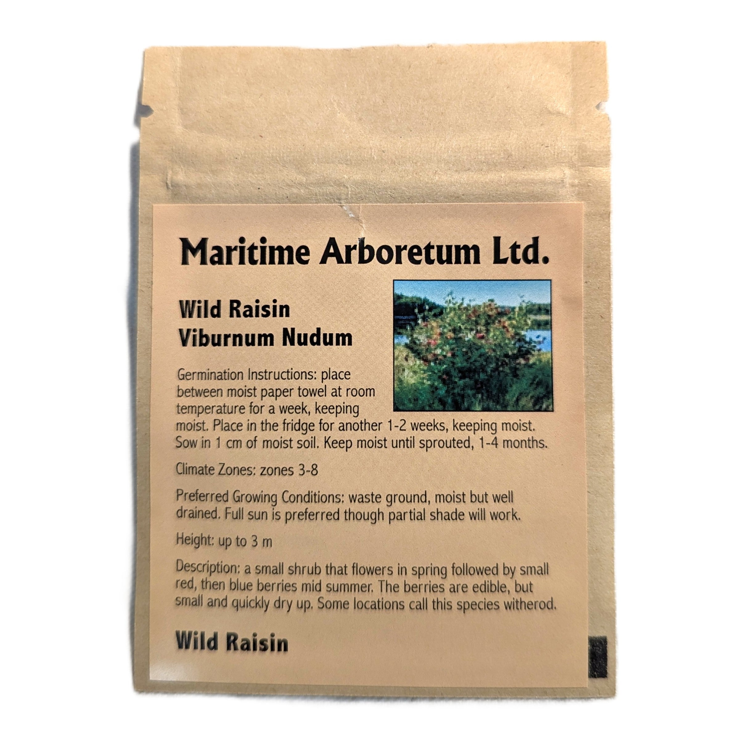 Maritime Arboretum Seeds