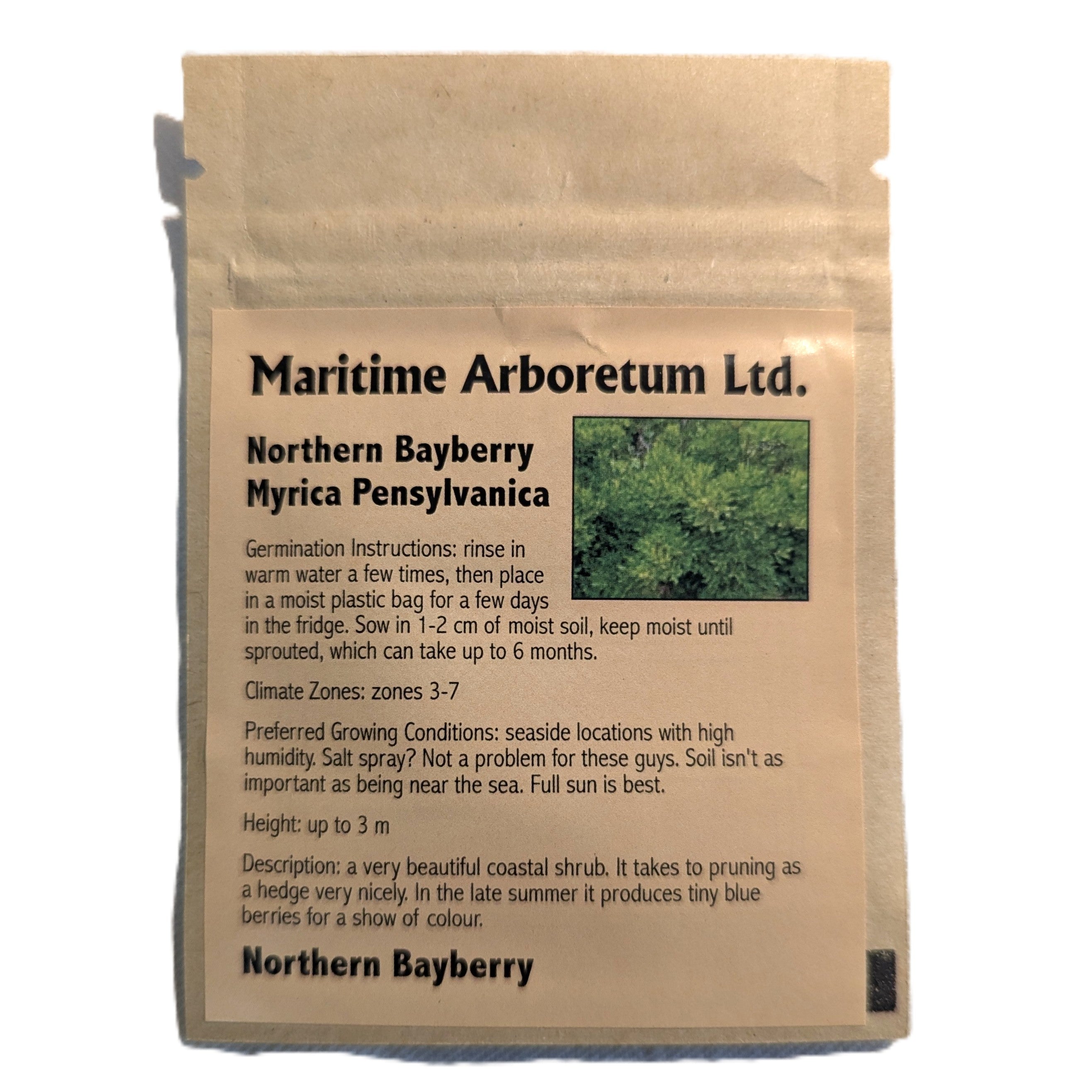 Maritime Arboretum Seeds