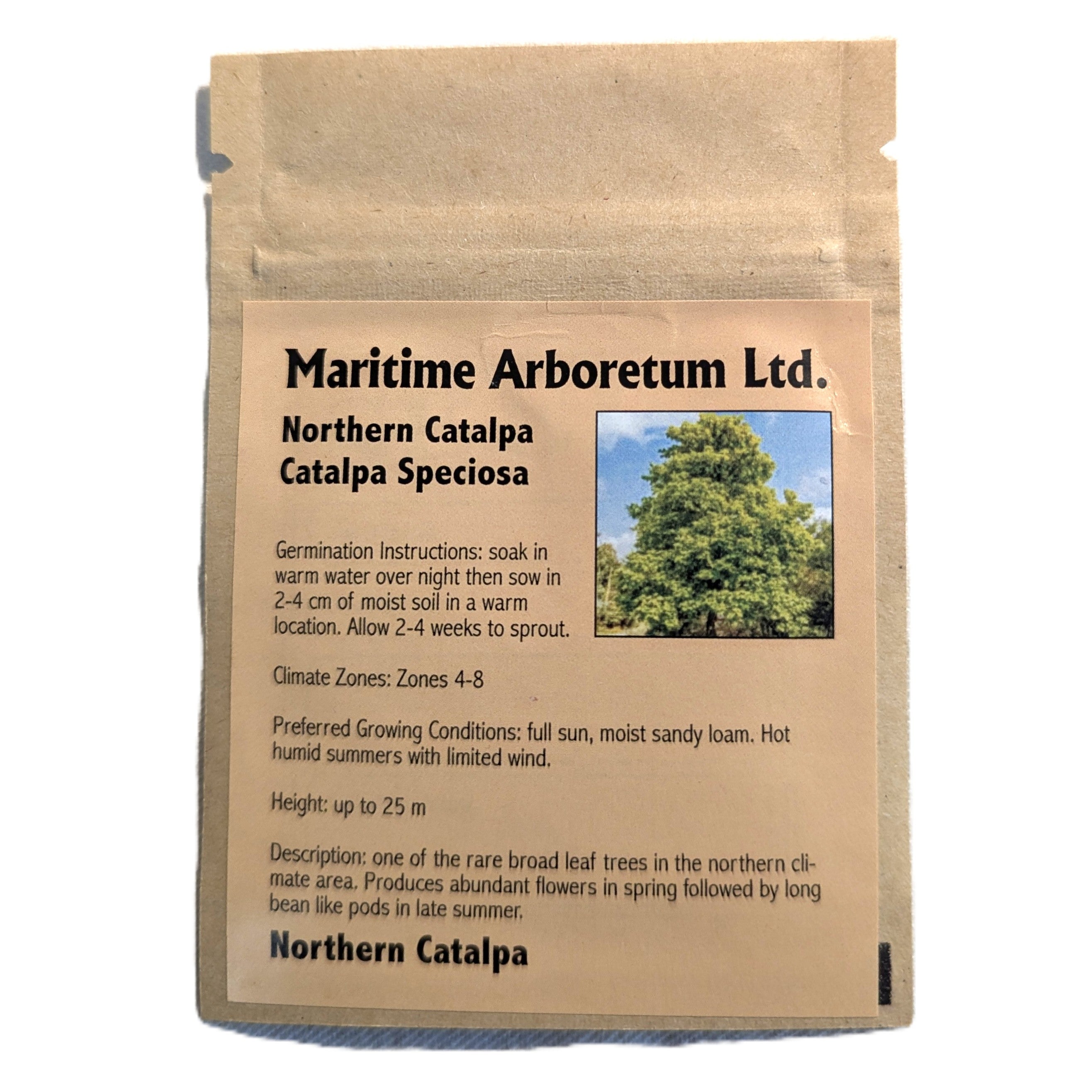 Maritime Arboretum Seeds