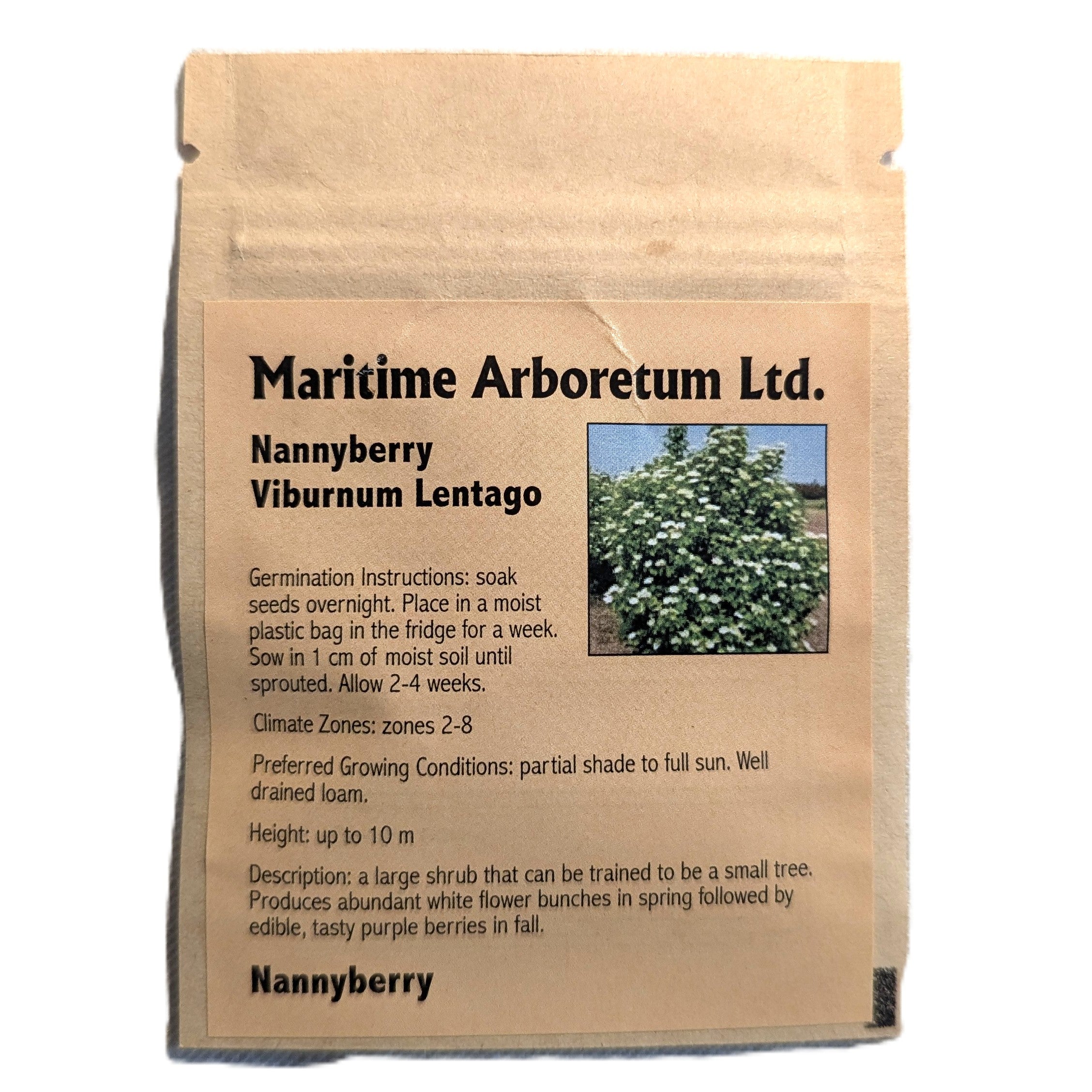 Maritime Arboretum Seeds