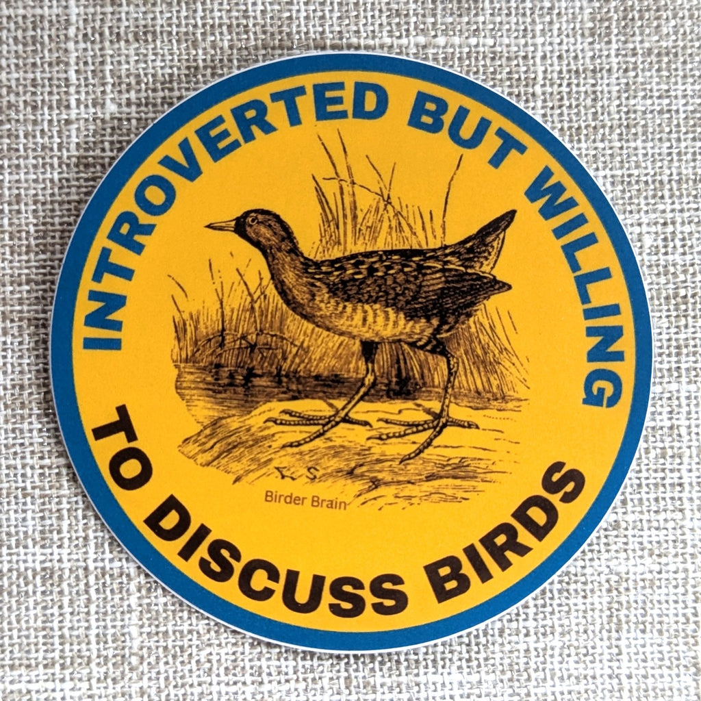 Birder Brain - Vinyl Stickers
