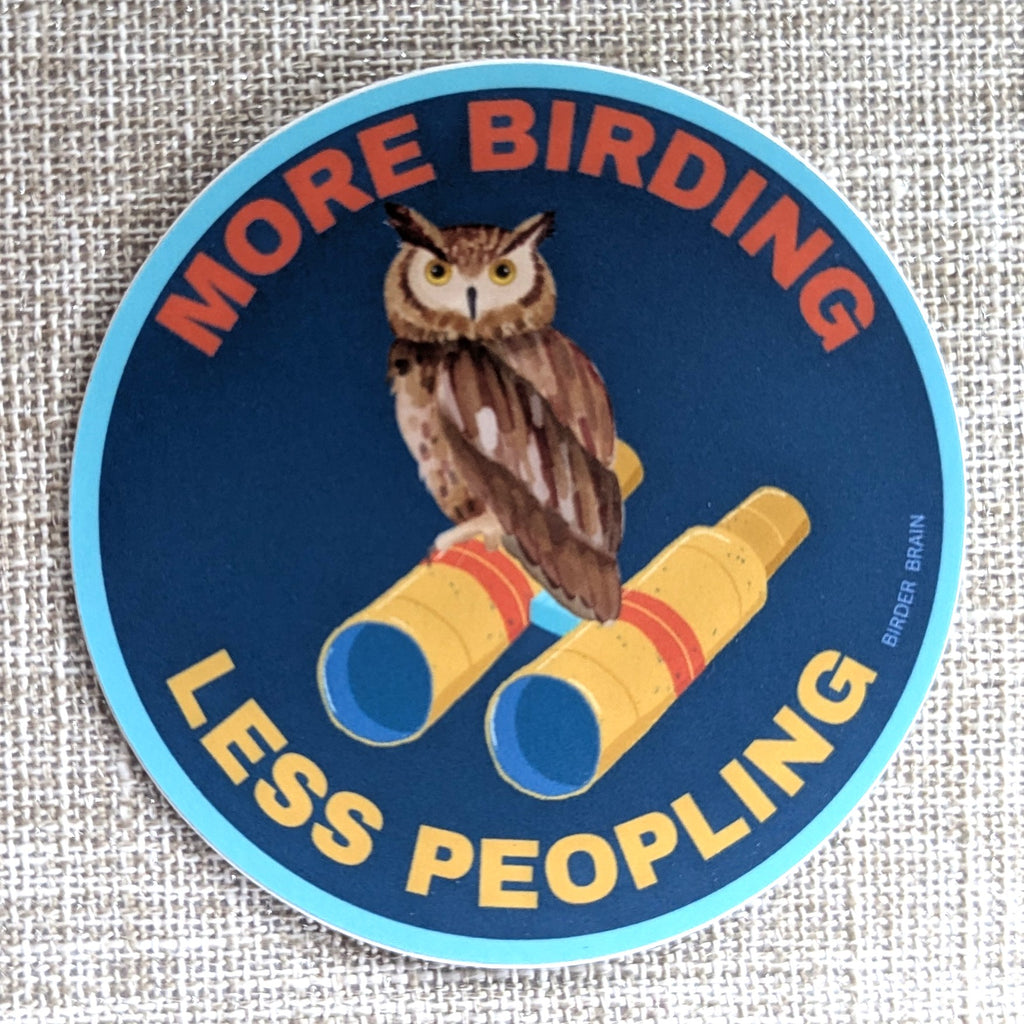 Birder Brain - Vinyl Stickers