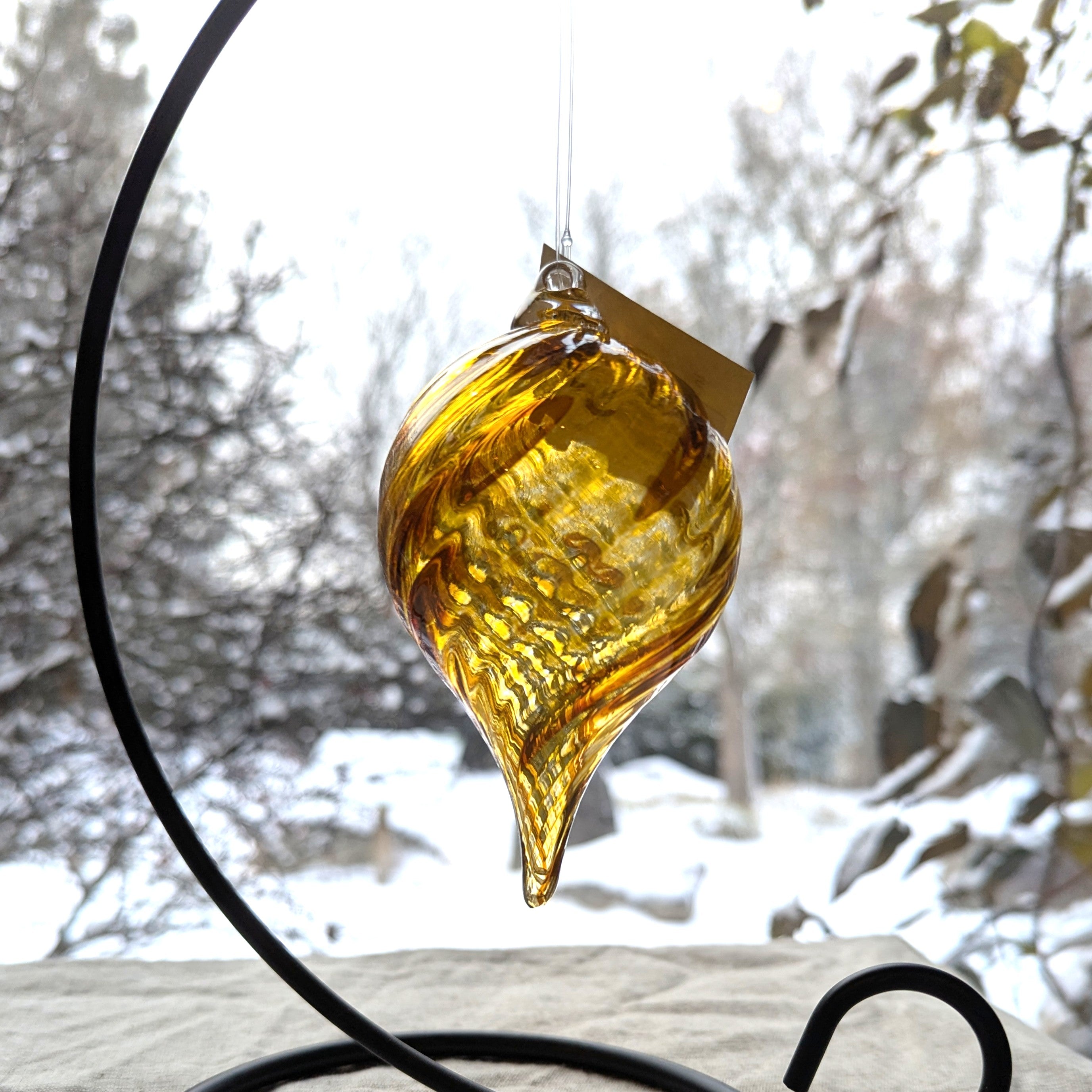 Glass Roots - Pointed Ornament