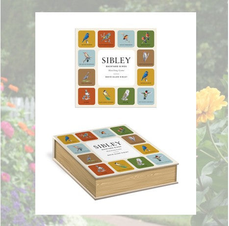 Sibley Backyard Birds Matching Game