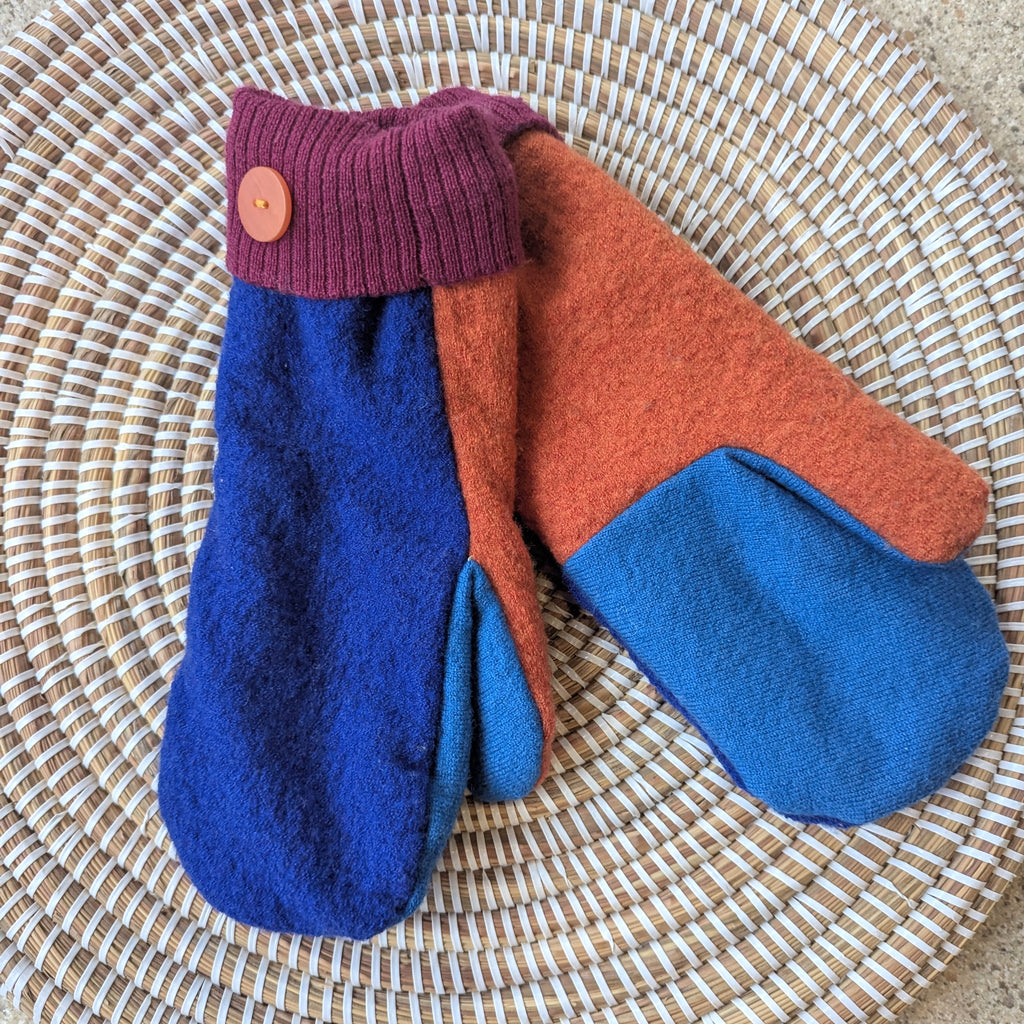 Upcycled Wool/Cashmere Mittens