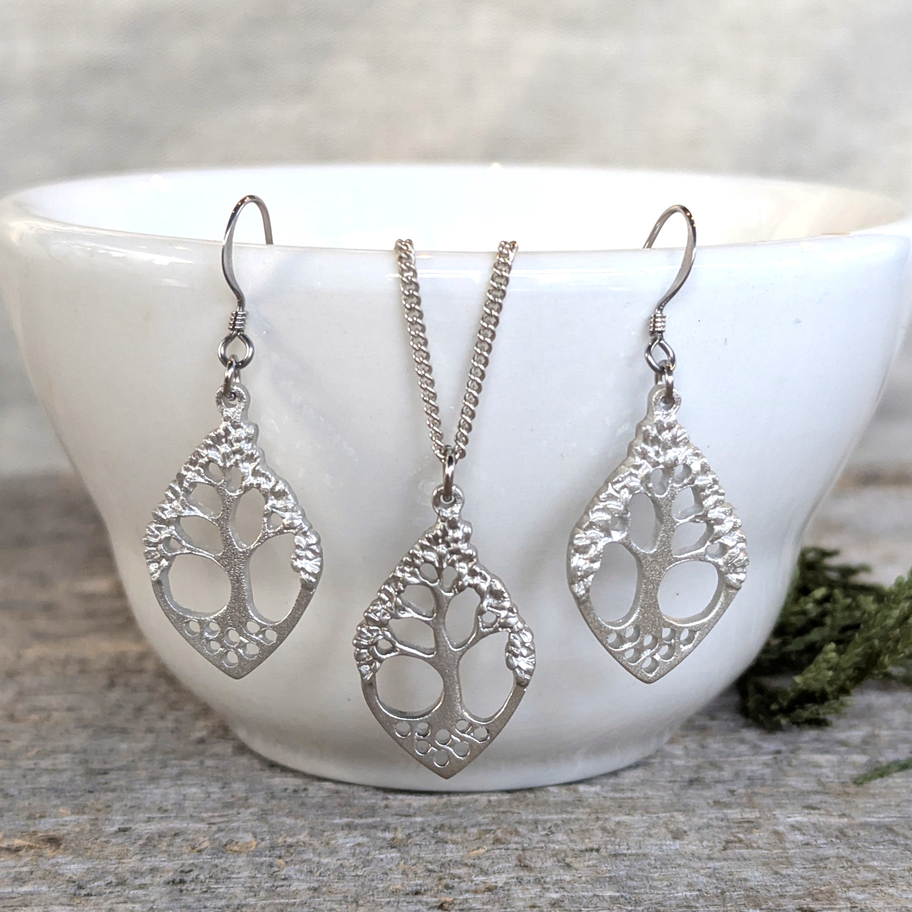 Amos Pewter Jewellery - Tree of Life